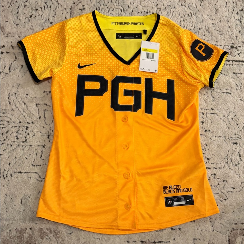 Nike Authentic Pittsburgh Pirates City Connect Clemente #21 Jersey Women’s Sz: S